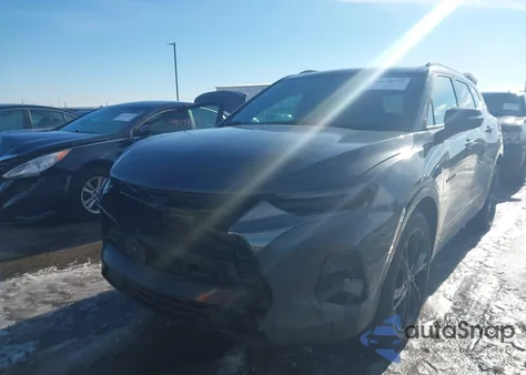 2020 Chevrolet Blazer Awd Rs из США, поврежденный, VIN 3GNKBKRS5LS633116